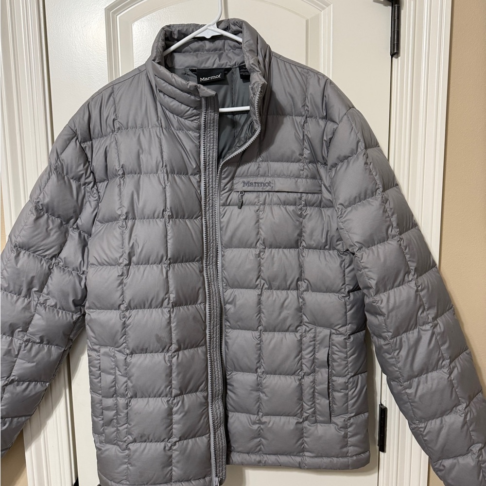 Marmot Gray Puffer Jacket